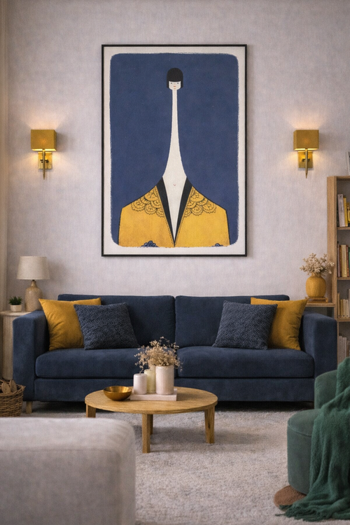 Charlie en bleu